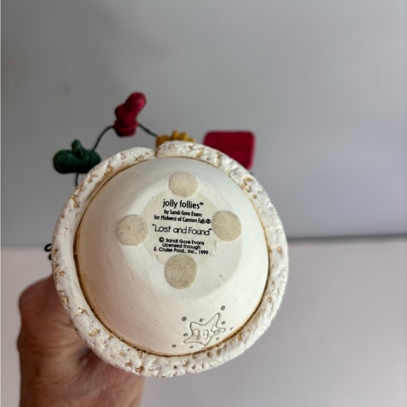 SANDI GORE EVANS SNOWMAN - Picture 7 of 7